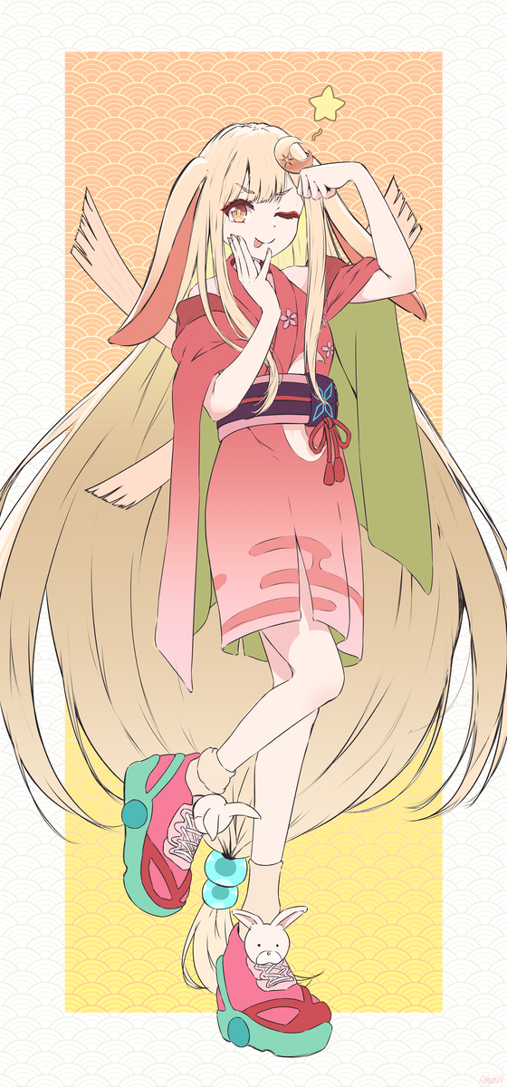 This is a pixiv picture whose title is (∠・ω< )⌒☆.