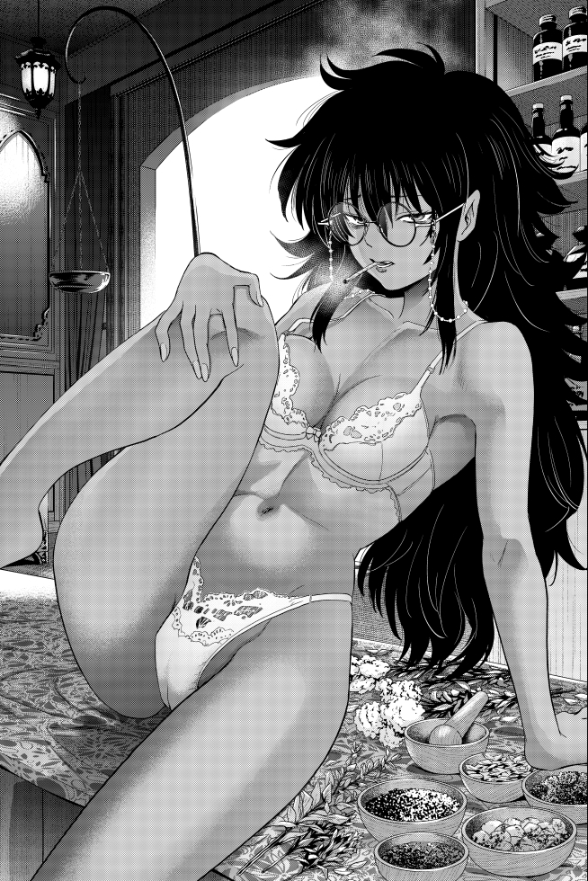 This is a pixiv picture whose title is サタノファニ扉絵.