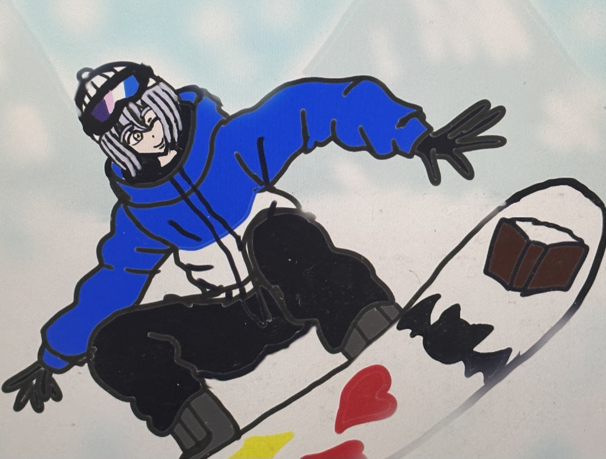 This is a pixiv picture whose title is クレバースノーボーダー・アルト✨🏂✨.