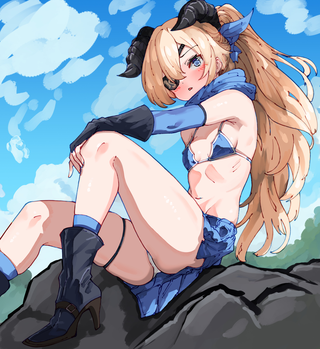 This is a pixiv picture whose title is Guillotine.