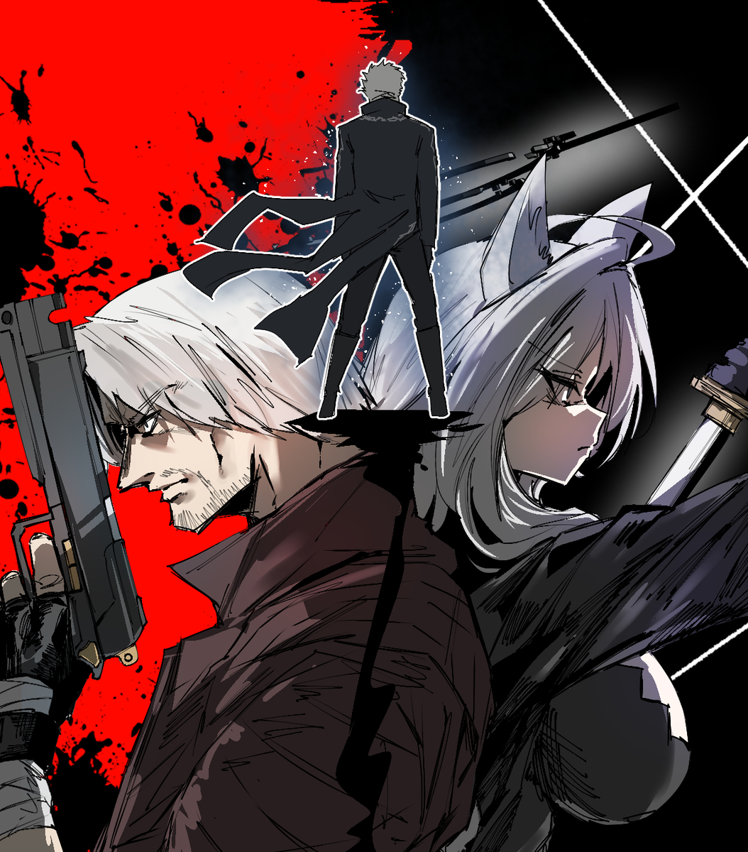 This is a pixiv picture whose title is DEVIL ARCHIVE 2 Vol.2 キービジュアル.