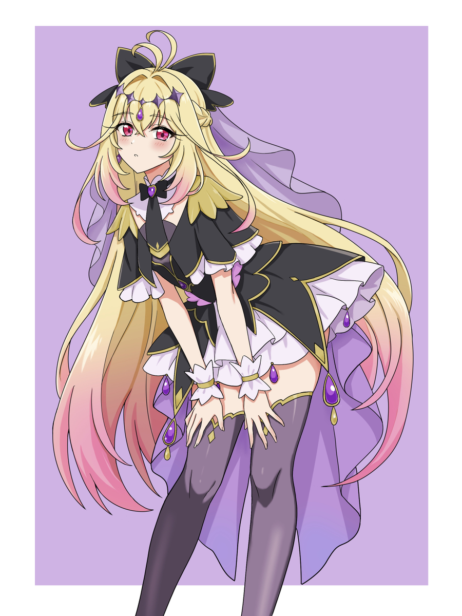 This is a pixiv picture whose title is キュアアルカナ・シャドウ.