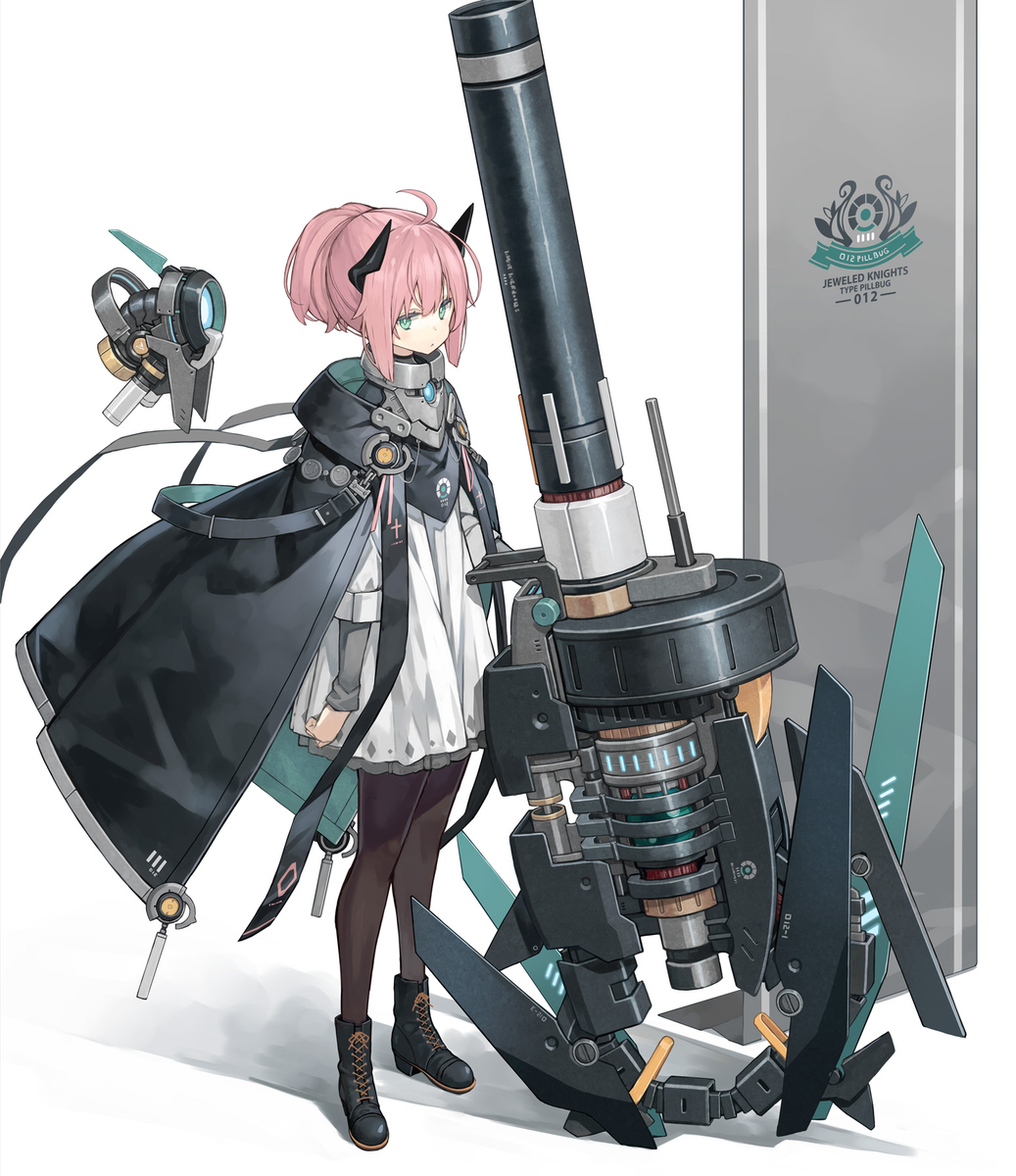 This is a pixiv picture whose title is グレネード砲娘.