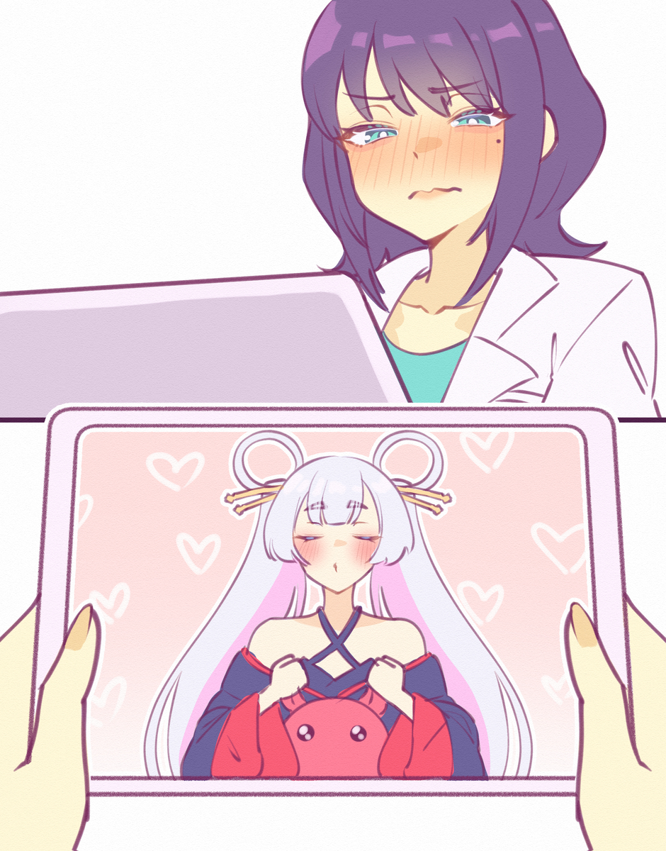 This is a pixiv picture whose title is part 2.