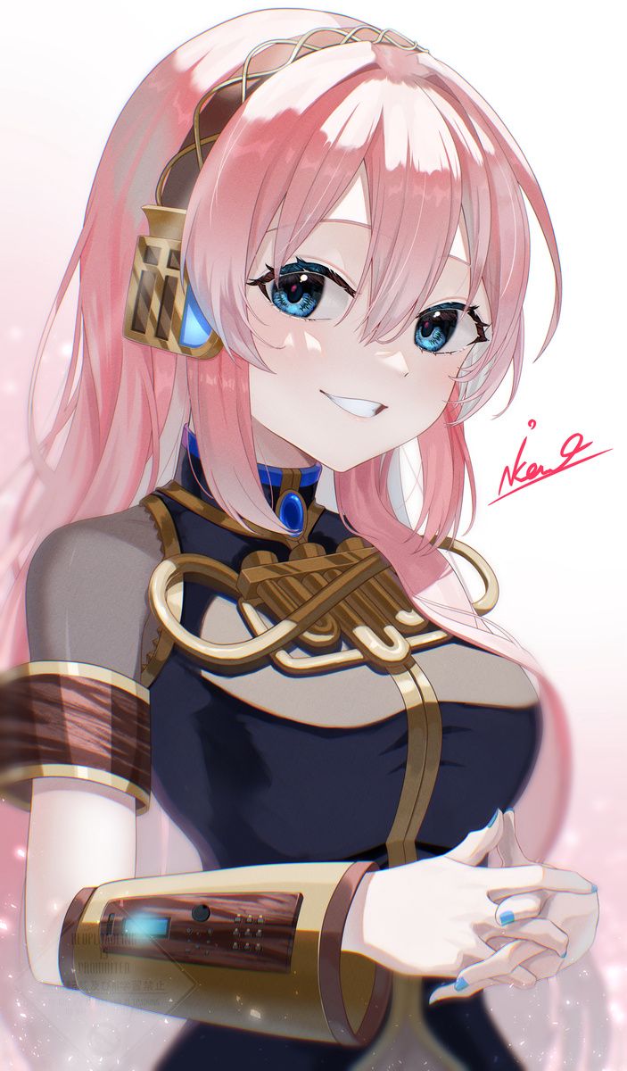 This is a pixiv picture whose title is 巡音ルカ生誕祭2026.