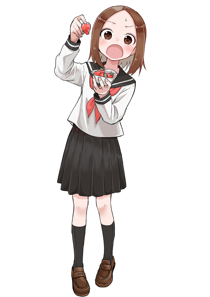 This is a pixiv picture whose title is からかい上手の（？）西片さん.