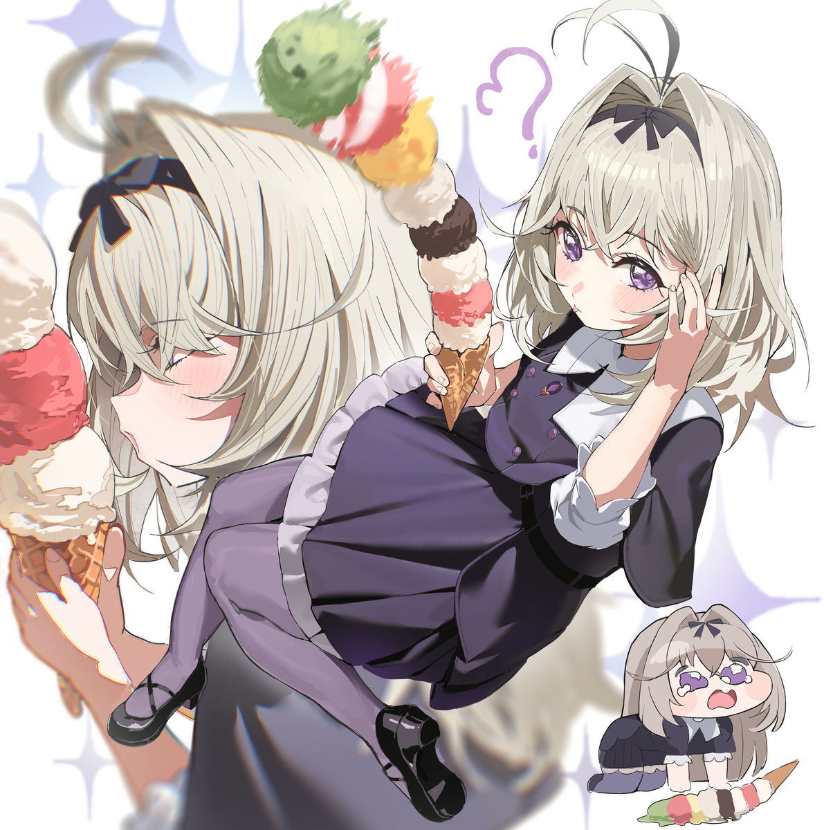 This is a pixiv picture whose title is 露露卡.