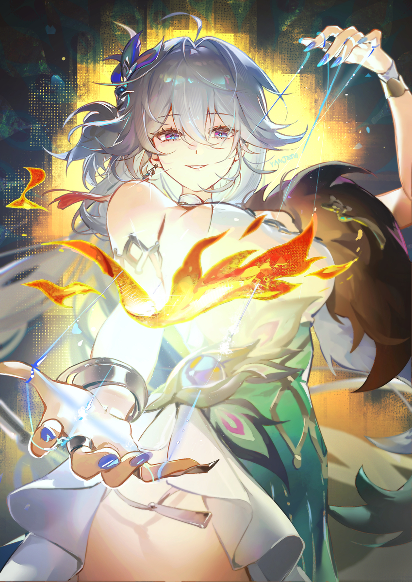 This is a pixiv picture whose title is Yaoguang.