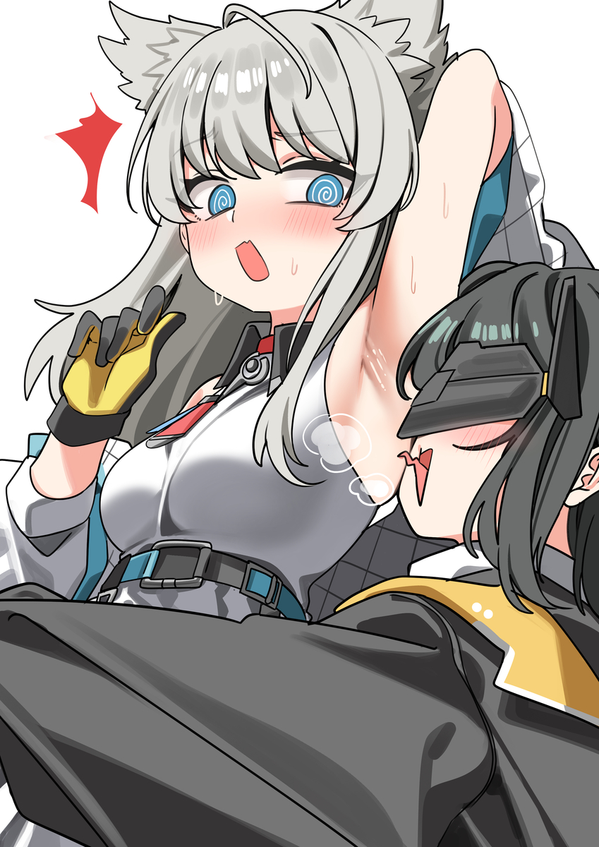 This is a pixiv picture whose title is 햝햝.