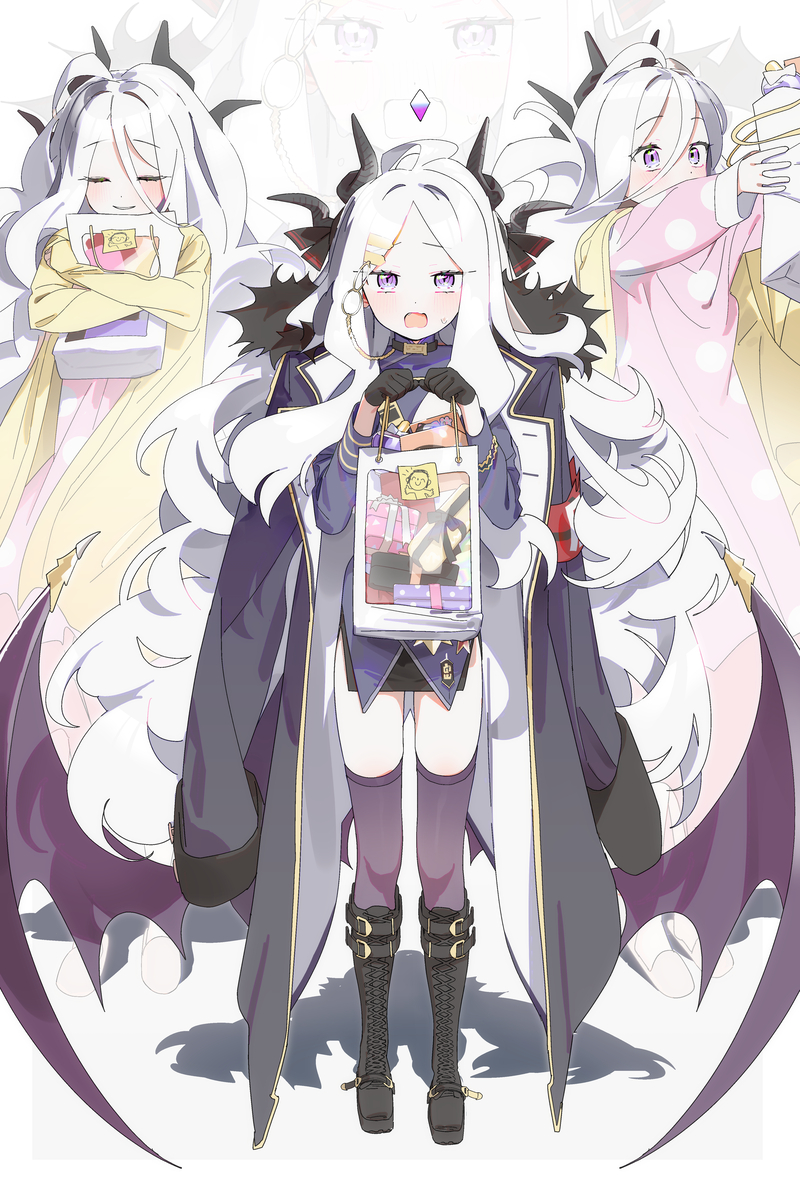 This is a pixiv picture whose title is 🎁.