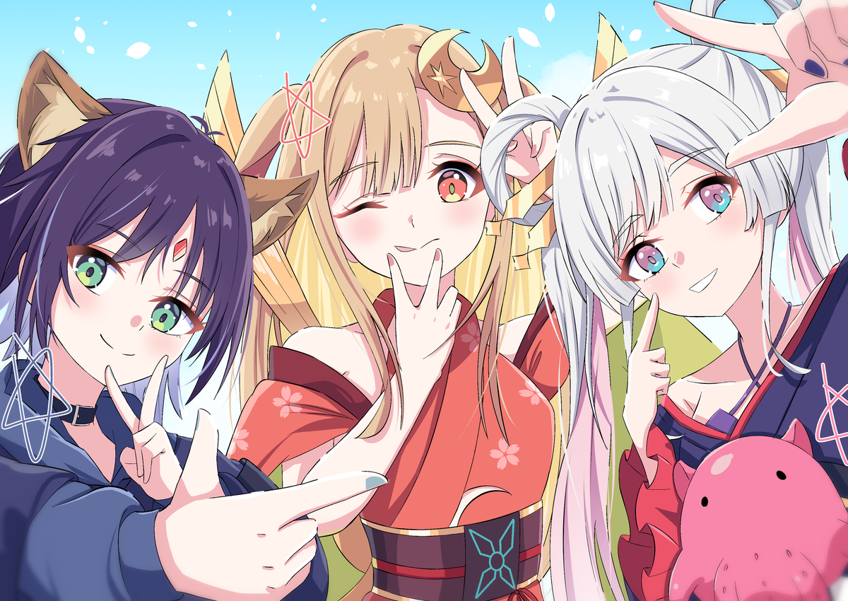This is a pixiv picture whose title is 超かぐや姫！.