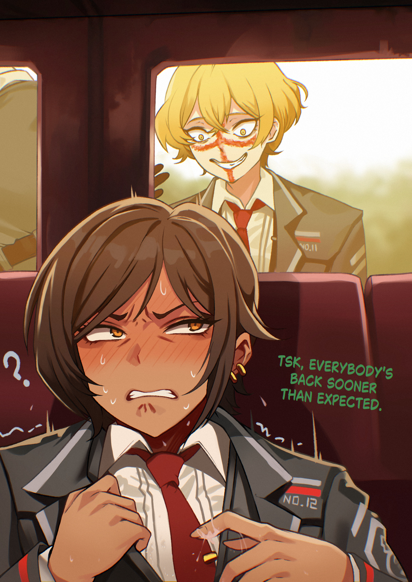 This is a pixiv picture whose title is Outis & Sinclair.