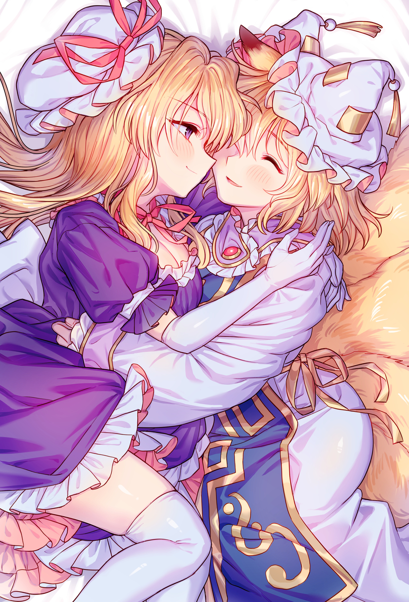 This is a pixiv picture whose title is 💕💕.