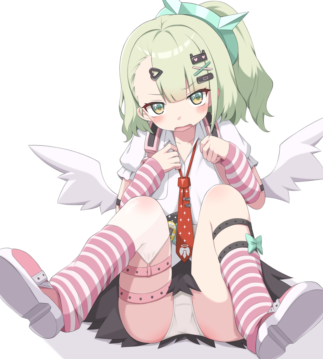 This is a pixiv picture whose title is 千夏💚.