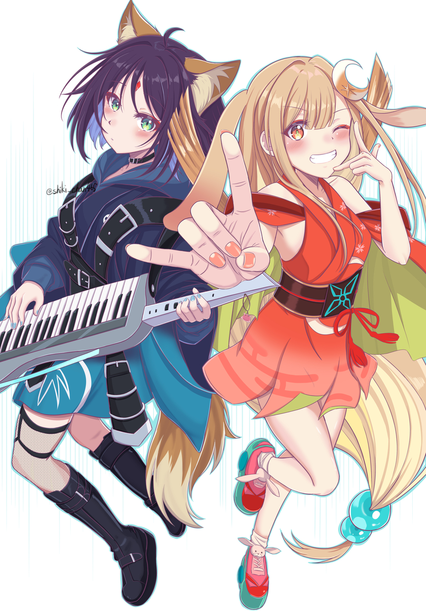 This is a pixiv picture whose title is 超かぐや姫！.