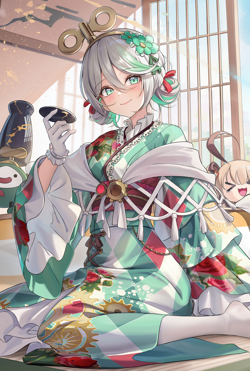 This is a pixiv picture whose title is New Years CC.