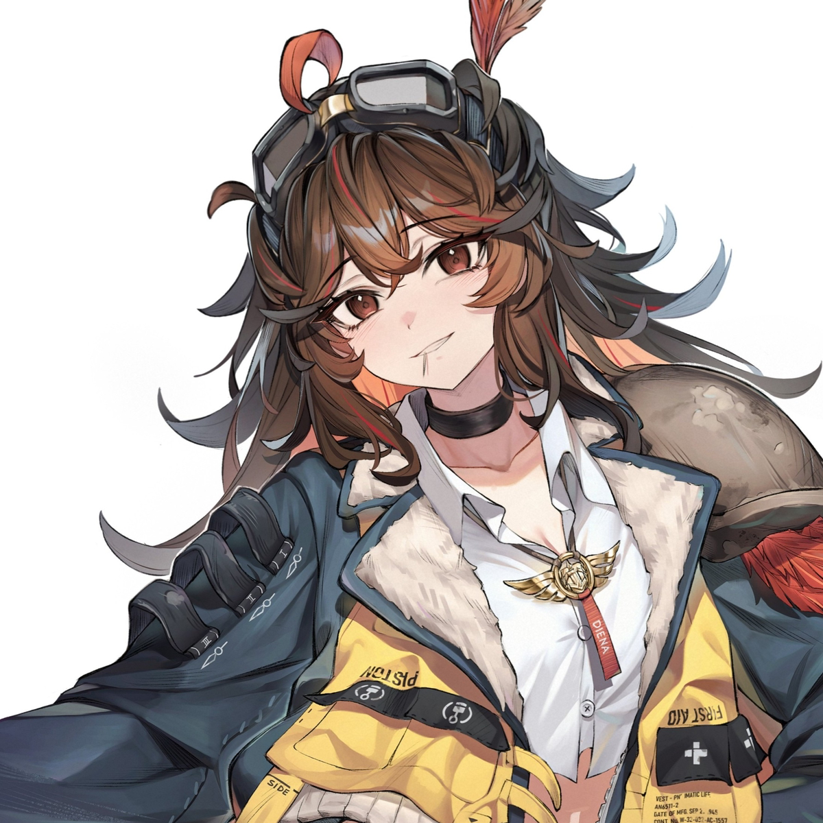 This is a pixiv picture whose title is ディエナ(Retouched).