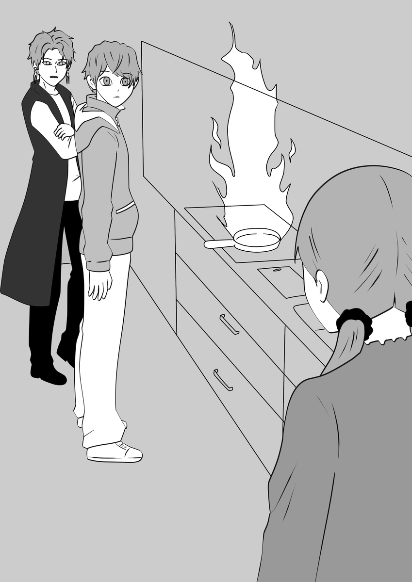 This is a pixiv picture whose title is お菓子作りに失敗したはぴぱれの面々.