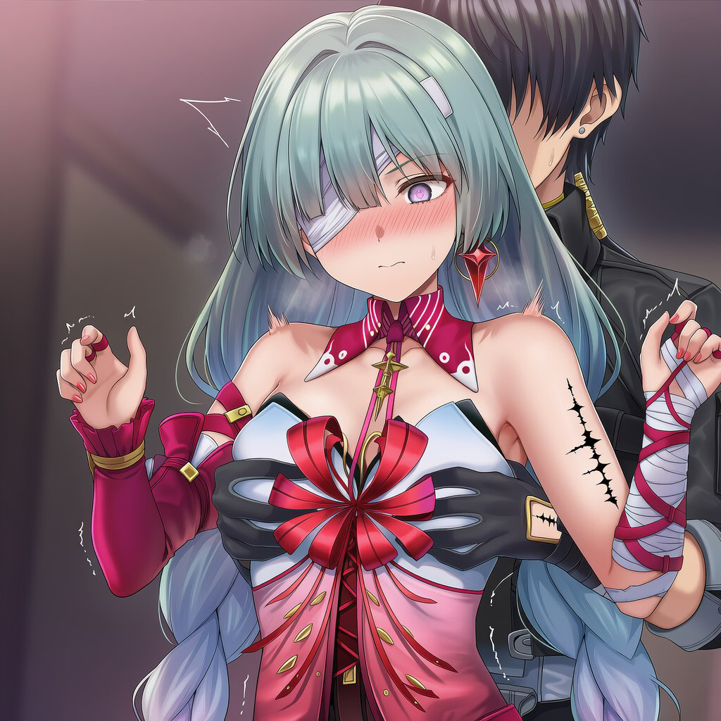 This is a pixiv picture whose title is 無題.