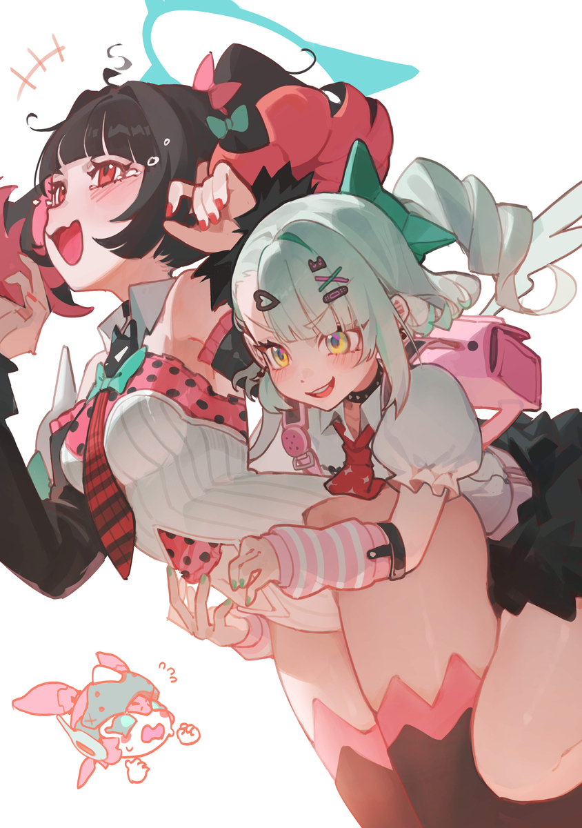 This is a pixiv picture whose title is 摸.
