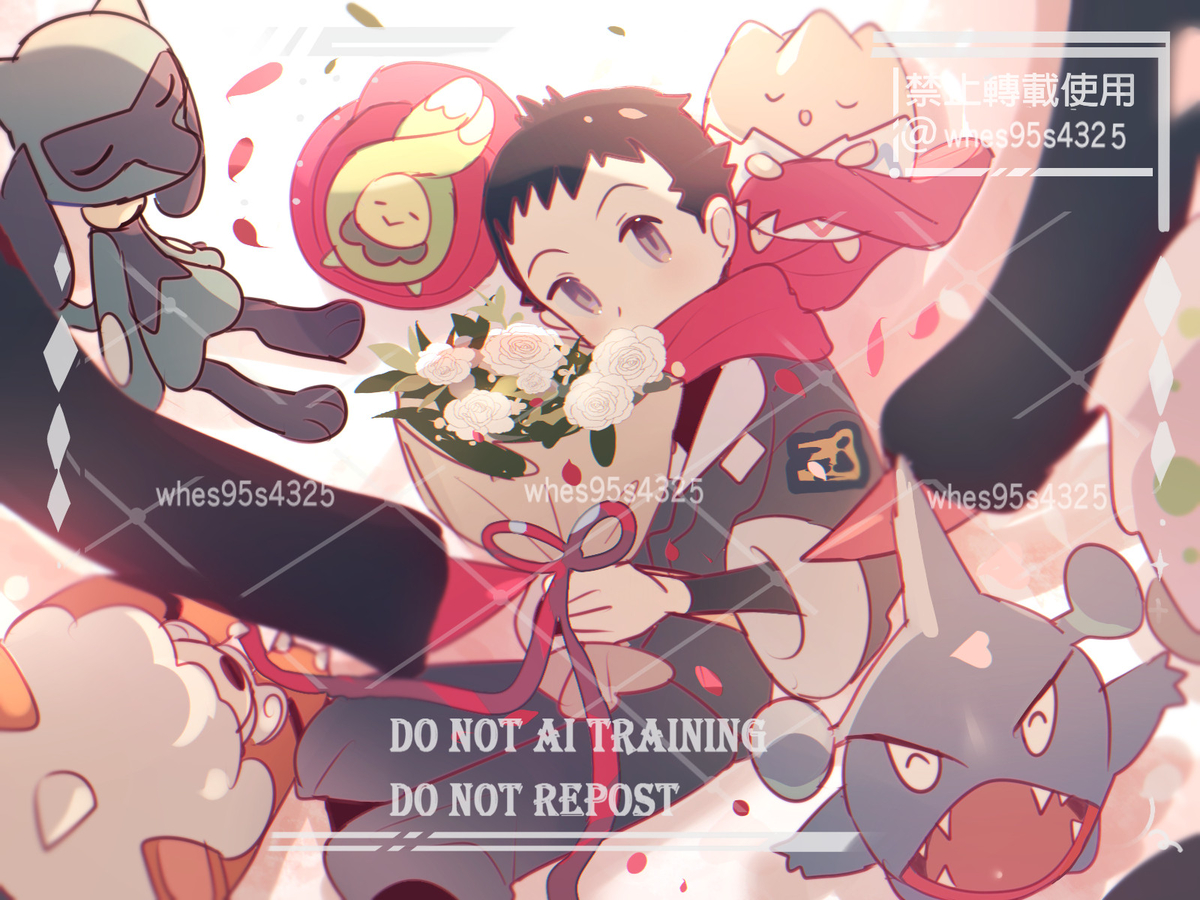 This is a pixiv picture whose title is 愛してる.