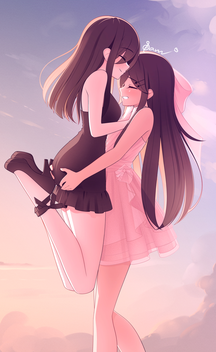 This is a pixiv picture whose title is Valentine's Day.