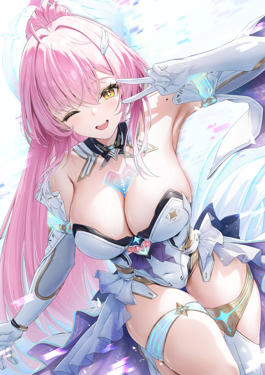 This is a pixiv picture whose title is 「~エイメス~」.