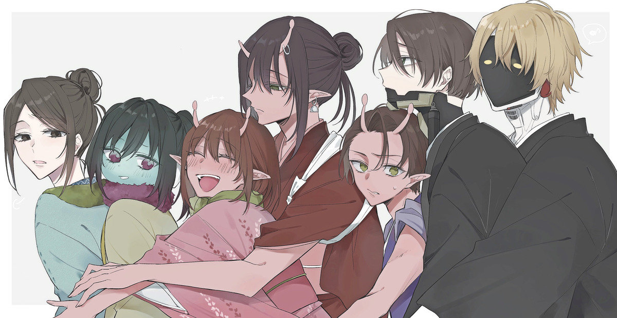 This is a pixiv picture whose title is 明けましておめでとうございます❣️(大遅刻).