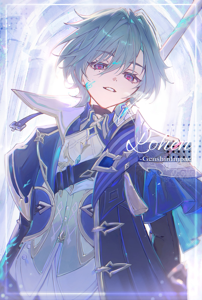 This is a pixiv picture whose title is Lohen.