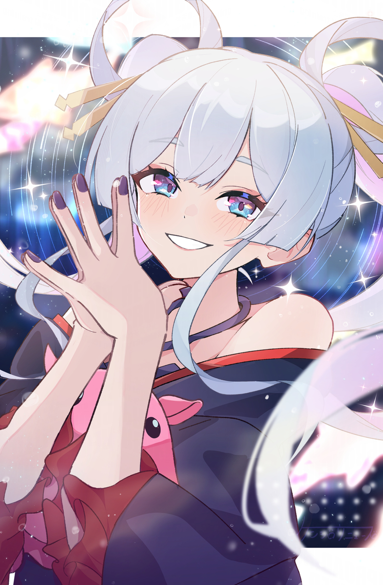 This is a pixiv picture whose title is ヤチヨ 🌌.