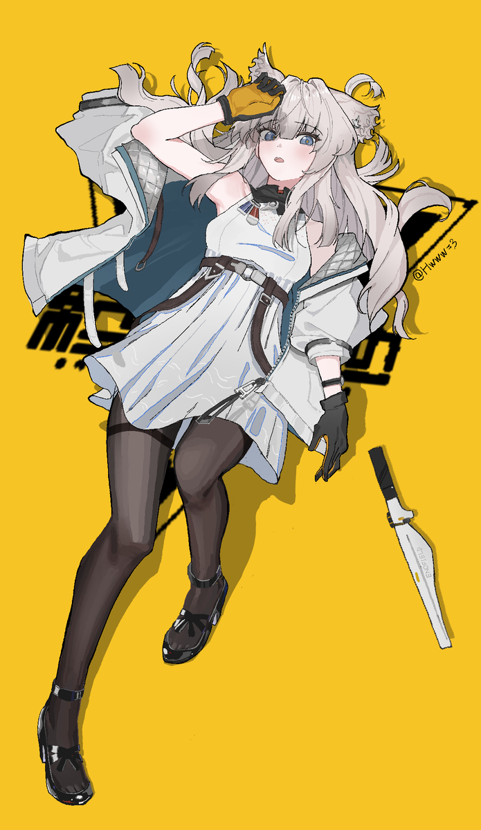 This is a pixiv picture whose title is Perlica.