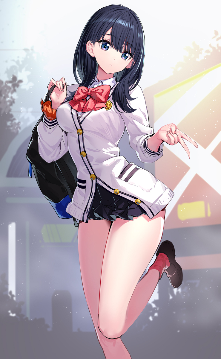 This is a pixiv picture whose title is 宝多六花.