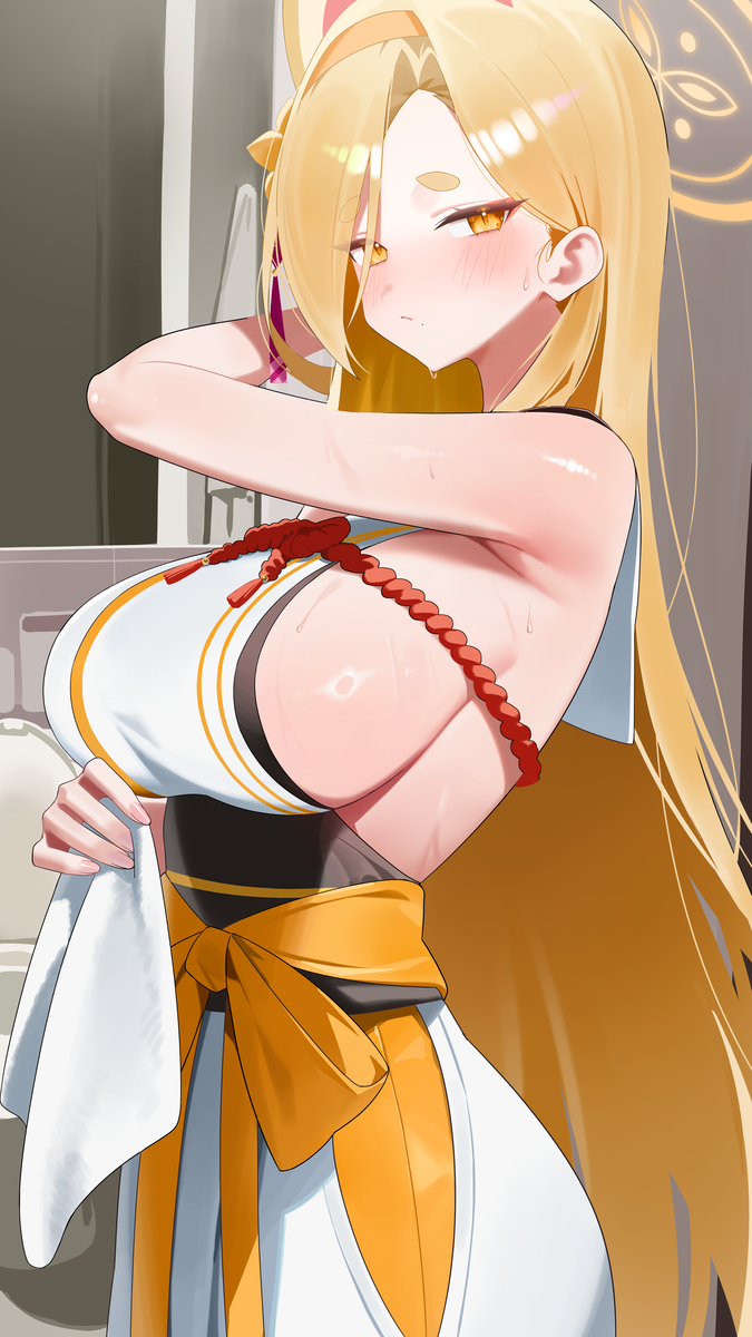 This is a pixiv picture whose title is 桑上カホ.