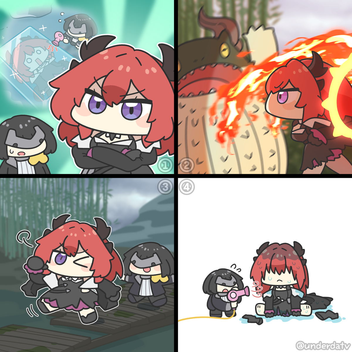 This is a pixiv picture whose title is 무릉 탐사도 레바테인에게 맡기시구리.