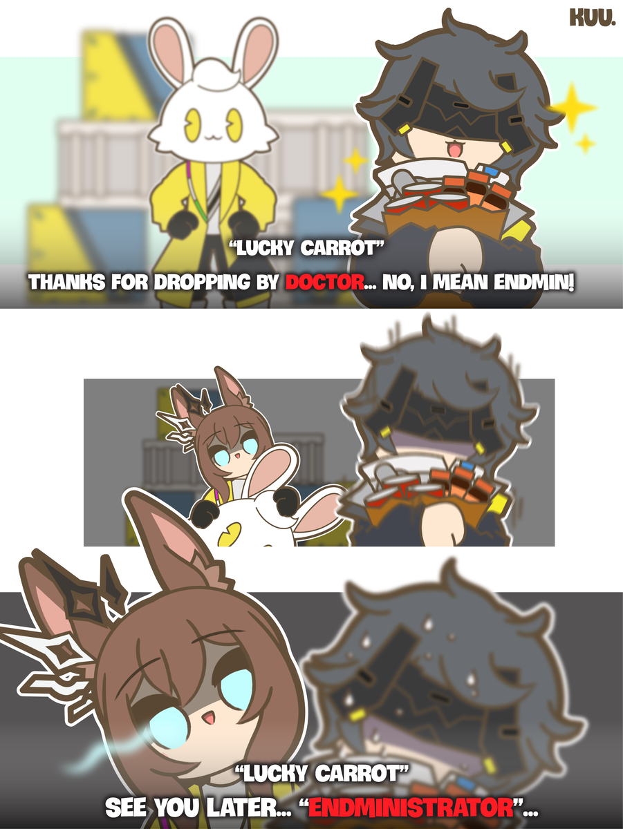 This is a pixiv picture whose title is the real lucky carrot...