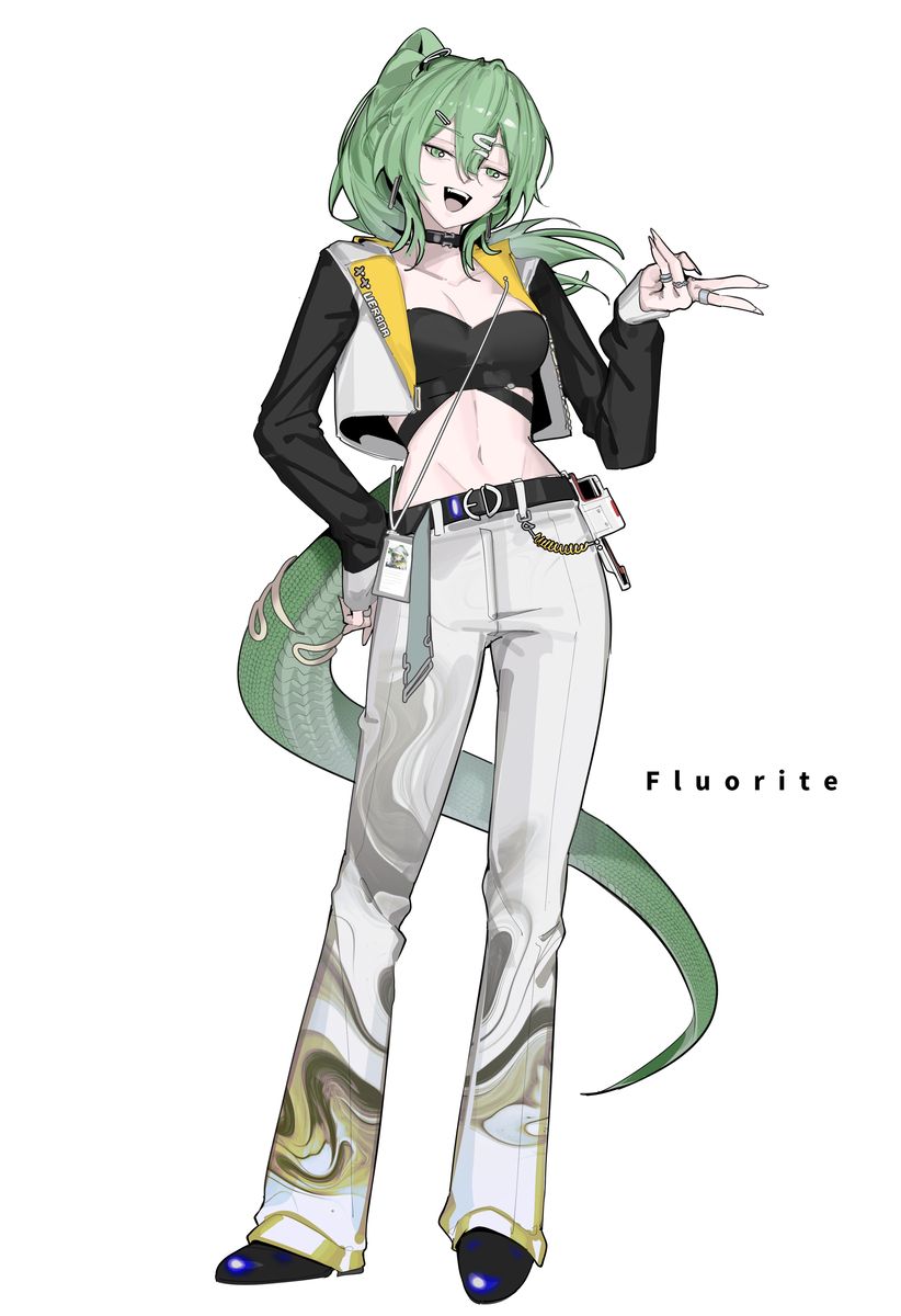 This is a pixiv picture whose title is Fluorite Casual.