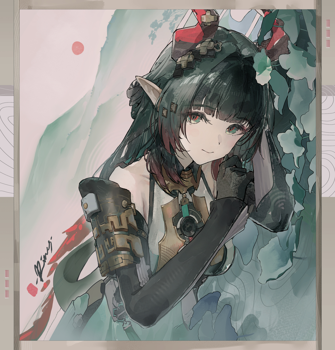 This is a pixiv picture whose title is 物候人归.