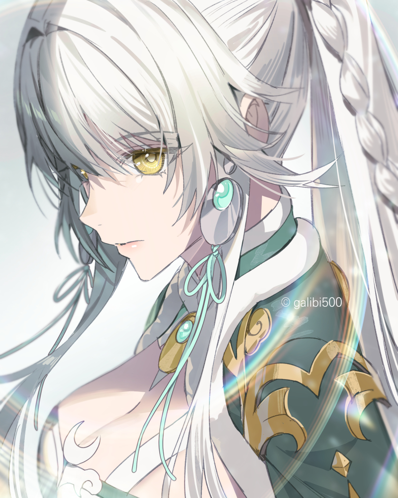 This is a pixiv picture whose title is 茲白.