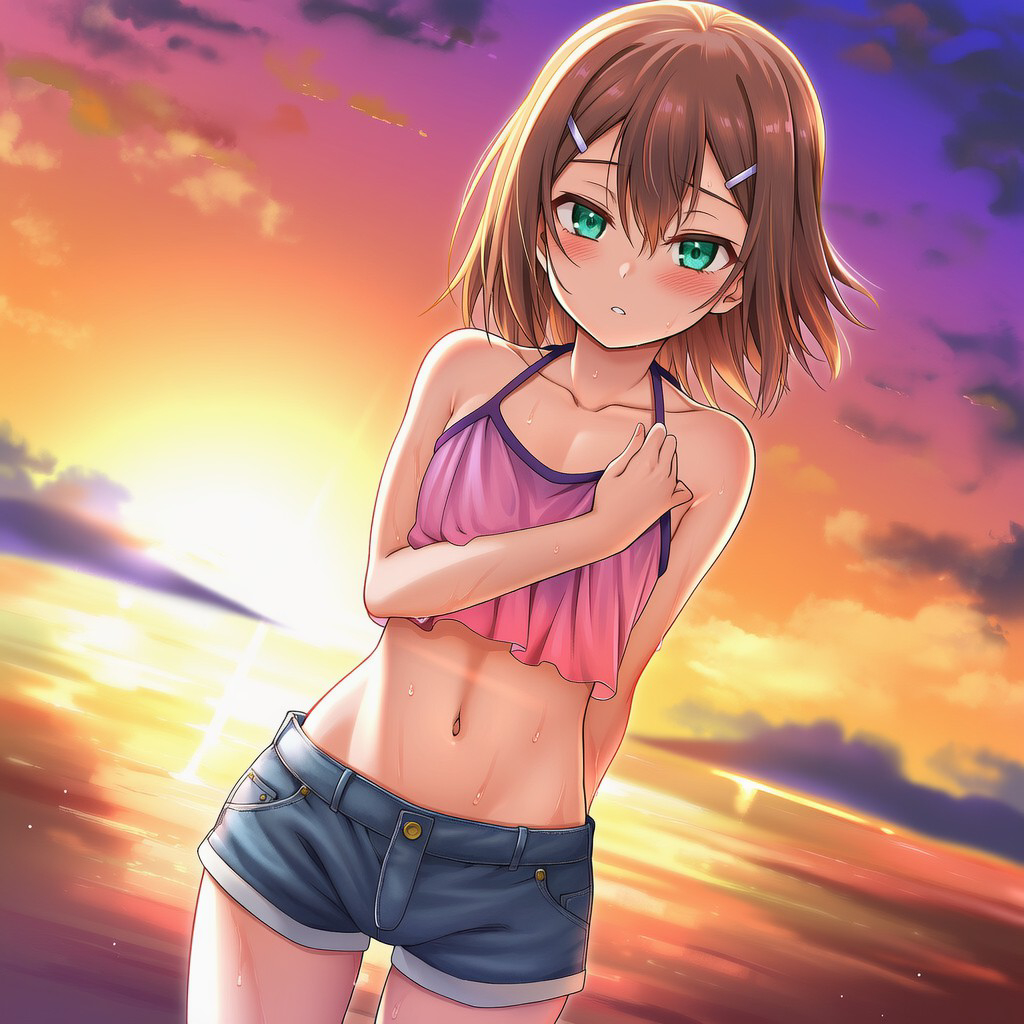 This is a pixiv picture whose title is 無題.