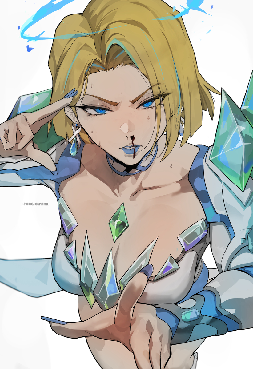 This is a pixiv picture whose title is emma frost.