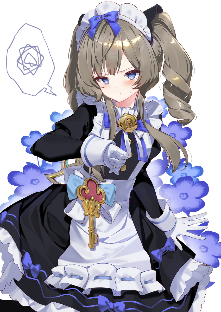 This is a pixiv picture whose title is メイド服サンドローネ.