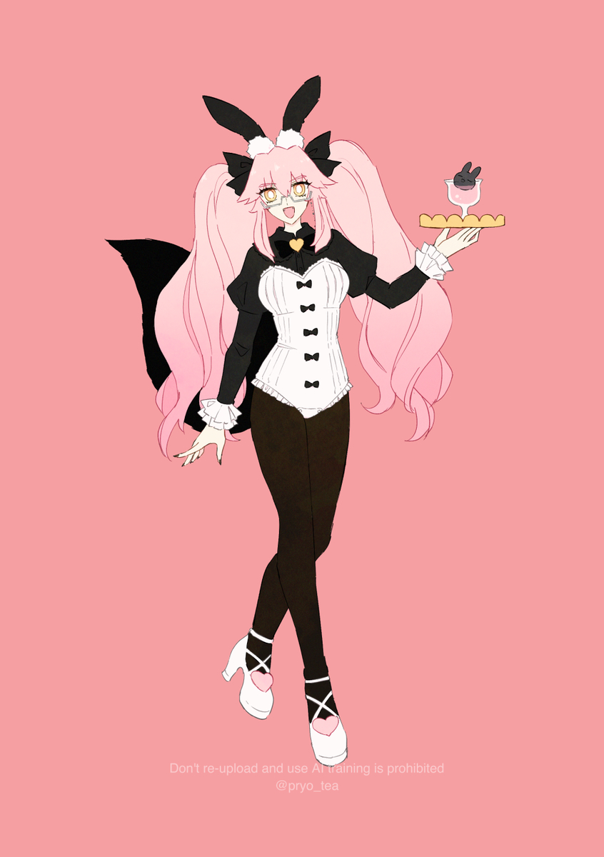 This is a pixiv picture whose title is 逆バニーのコヤンスカヤ.