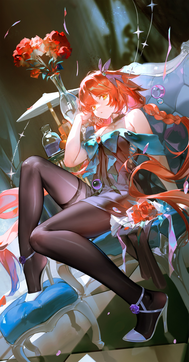 This is a pixiv picture whose title is 宴会.