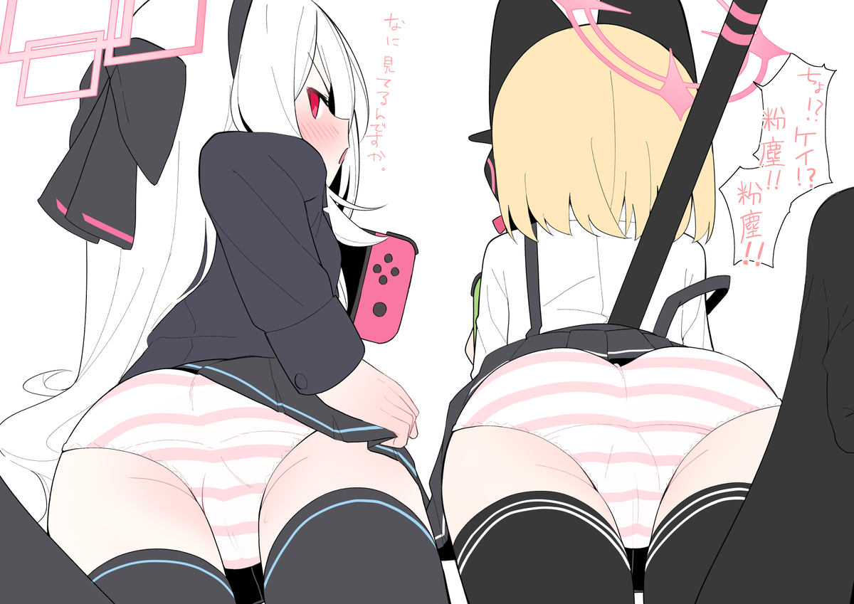 This is a pixiv picture whose title is モモケイの尻.