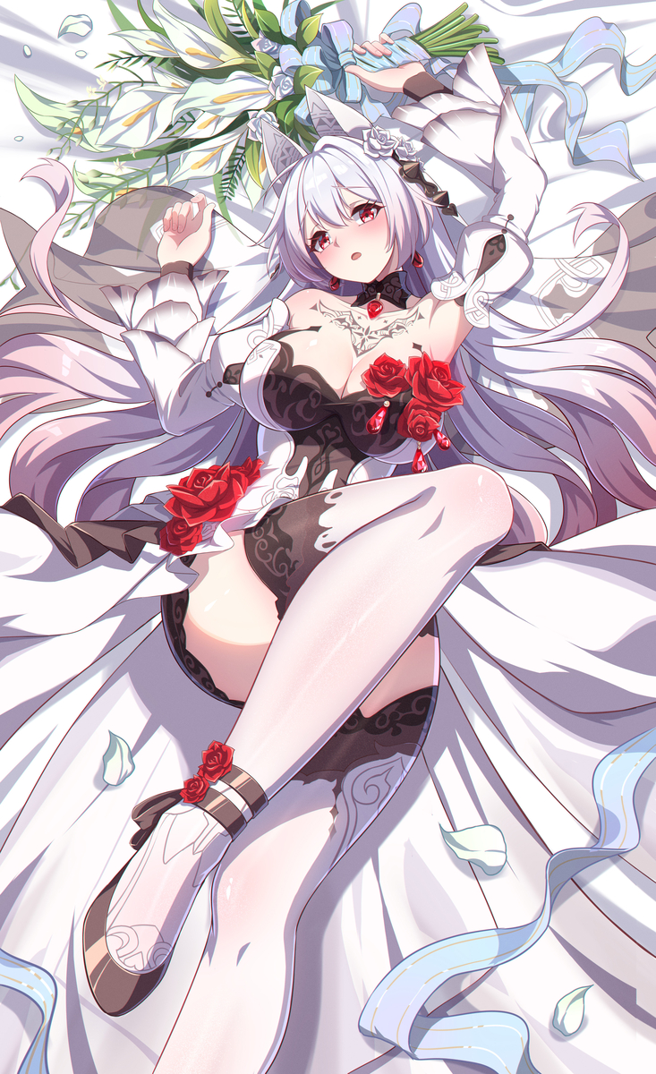 This is a pixiv picture whose title is 此生相携.