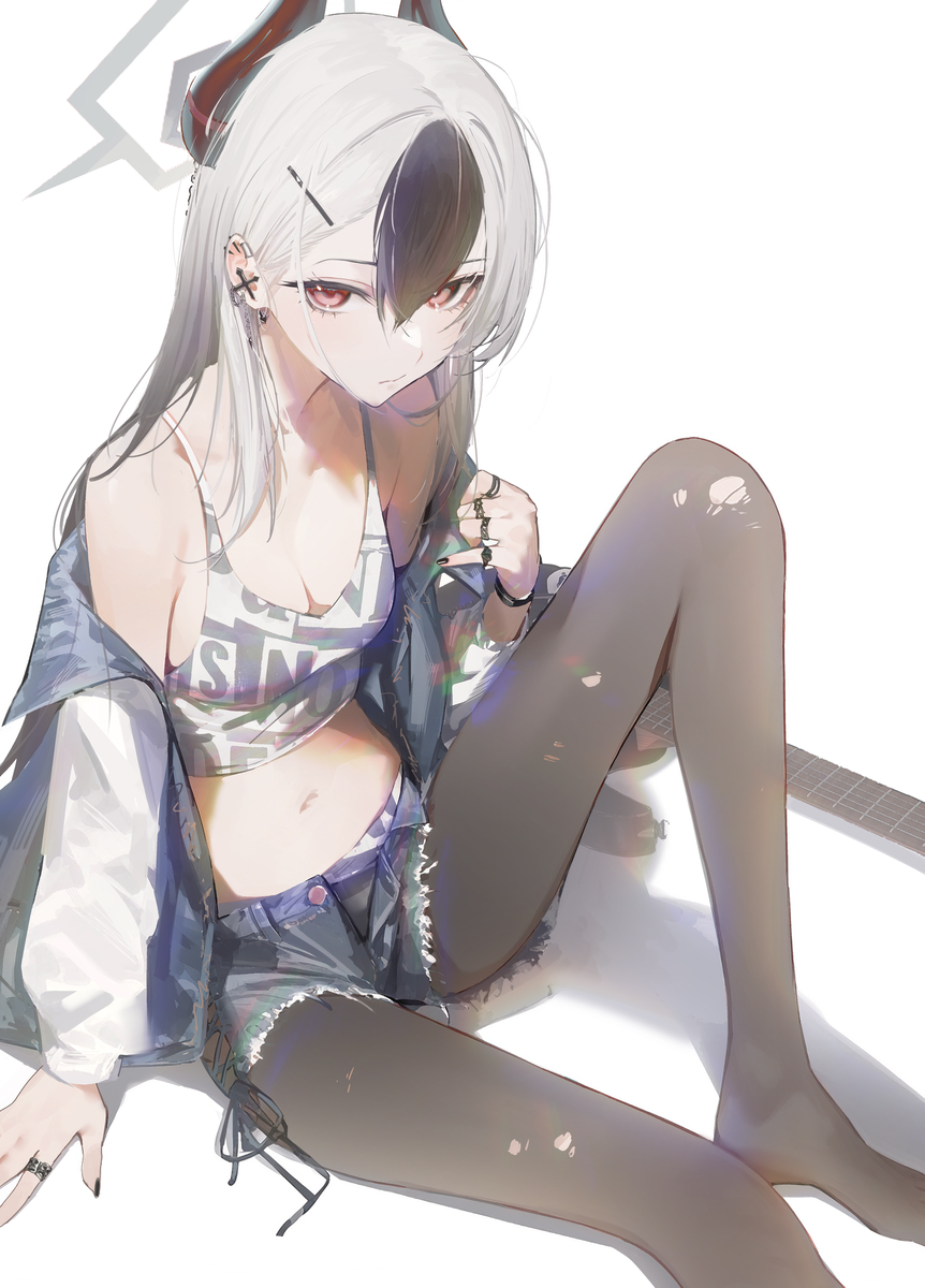 This is a pixiv picture whose title is 鬼方カヨコ.