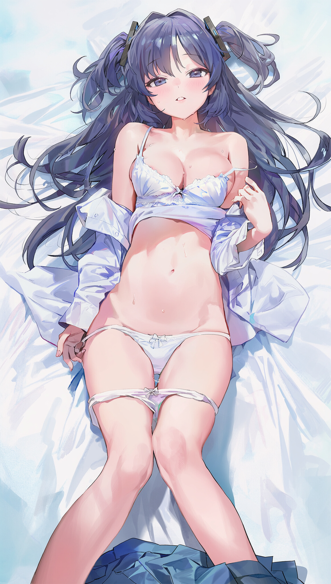 This is a pixiv picture whose title is Blue Archive Yuuka SET 02.