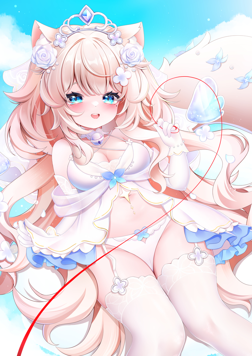 This is a pixiv picture whose title is 一只菠之萝.