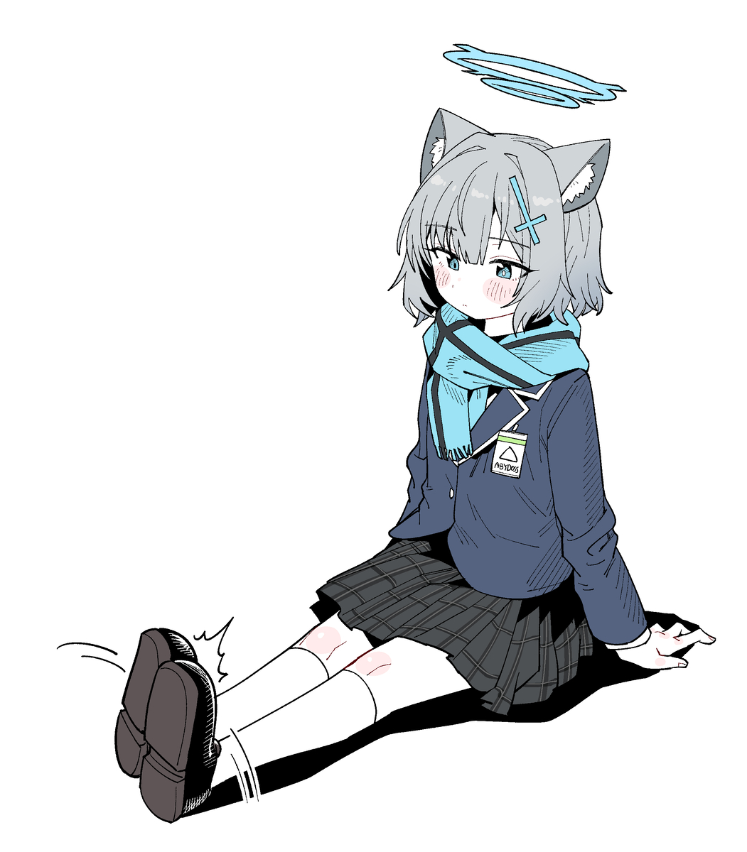 This is a pixiv picture whose title is シロコ.