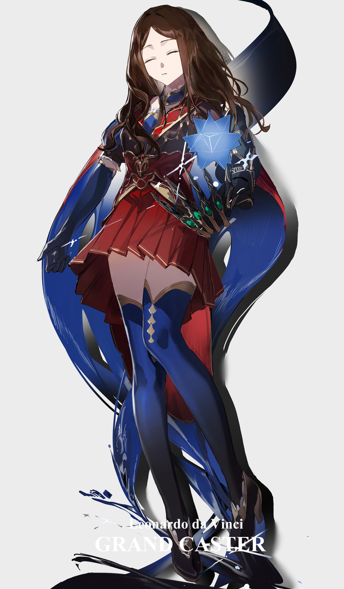 This is a pixiv picture whose title is grand caster.